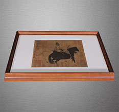 汤阴书画装裱配框服务案例