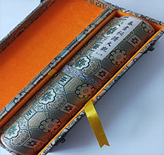 汤阴书画装裱案例